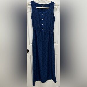 Tommy Hilfiger Navy Blue Maxi Dress size S